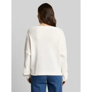 Women's Structured Jacquard Sweatshirt Tom Tailor image-2