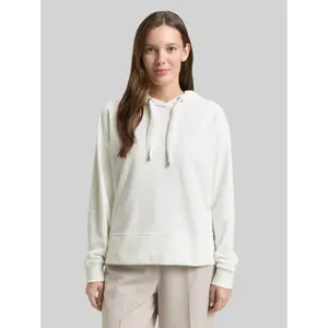 Women's Raised Pattern Hooded Sweatshirt Tom Tailor image-1