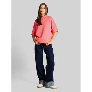 Women's Short Sleeve Hooded Sweatshirt Tom Tailor image-3