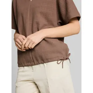Women's V-Neck Blouse Tom Tailor image-4