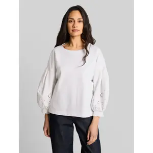 Women's boat-neck sweatshirt Tom Tailor image-1