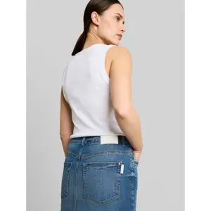Modern Denim Skirt Women Tom Tailor image-3