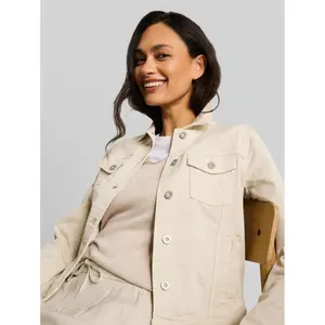 Colourful Denim Jacket with Side Pockets Women Tom Tailor image-4