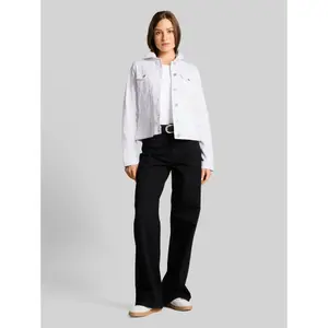 Colourful Denim Jacket with Side Pockets Women Tom Tailor image-3
