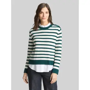 Women's striped sweater Tom Tailor Milano image-1