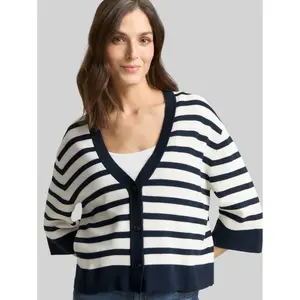 Striped women's cardigan Tom Tailor Milano image-4