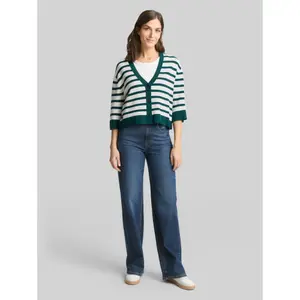 Striped women's cardigan Tom Tailor Milano image-3