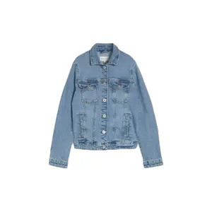 Women's Denim Jacket with Side Pockets Tom Tailor image-0