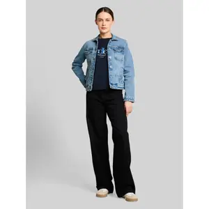 Women's Denim Jacket with Side Pockets Tom Tailor image-3