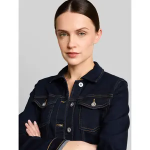 Women's Denim Jacket with Side Pockets Tom Tailor image-4