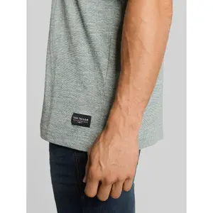 Detailed Fine Striped T-Shirt Tom Tailor image-4