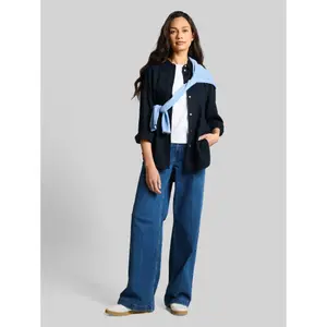 Women's Long Sleeve Linen Shirt Tom Tailor oversize image-3