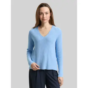 Women's knitted polo collar Tom Tailor image-1