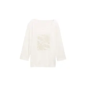 Women's Printed 3/4 Sleeve Long Sleeve T-Shirt Tom Tailor image-0