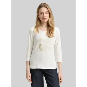 Women's Printed 3/4 Sleeve Long Sleeve T-Shirt Tom Tailor image-1