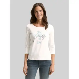 Women's Printed 3/4 Sleeve Long Sleeve T-Shirt Tom Tailor image-1