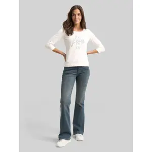 Women's Printed 3/4 Sleeve Long Sleeve T-Shirt Tom Tailor image-3