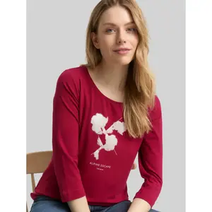 Women's Printed 3/4 Sleeve Long Sleeve T-Shirt Tom Tailor image-4