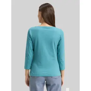 Women's Printed 3/4 Sleeve Long Sleeve T-Shirt Tom Tailor image-2