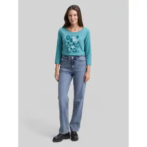 Women's Printed 3/4 Sleeve Long Sleeve T-Shirt Tom Tailor image-3