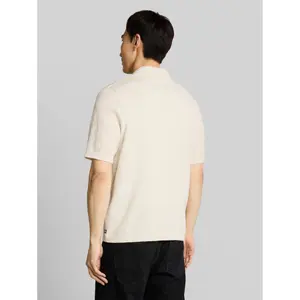 Textured Diamond Knit Polo Tom Tailor image-2