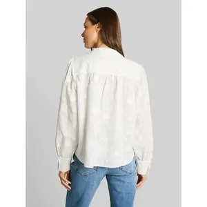 Long Sleeve Blouse with Embroidery Women's Tom Tailor image-2