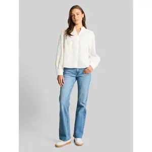 Long Sleeve Blouse with Embroidery Women's Tom Tailor image-3