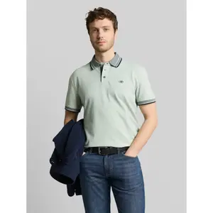 Polo with Printed Logo Tom Tailor image-1