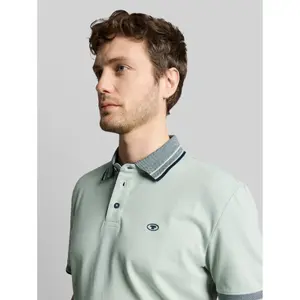 Polo with Printed Logo Tom Tailor image-4