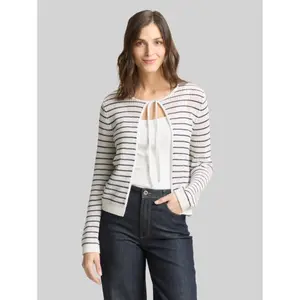 Striped women's cardigan Tom Tailor image-1