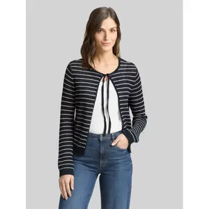 Gestructureerde open cardigan voor vrouwen Tom Tailor image-1