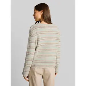 Striped Knit Jumper Women's Tom Tailor image-2