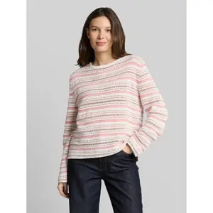 Striped Knit Jumper Women's Tom Tailor image-1