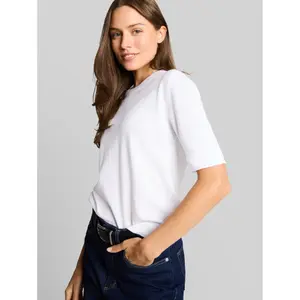 Women's Short Sleeve Cotton Top Tom Tailor image-4