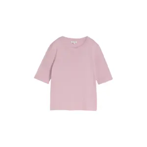 Women's Short Sleeve Cotton Top Tom Tailor image-0