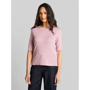 Women's Short Sleeve Cotton Top Tom Tailor image-1