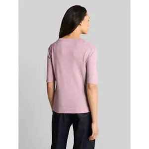 Women's Short Sleeve Cotton Top Tom Tailor image-2