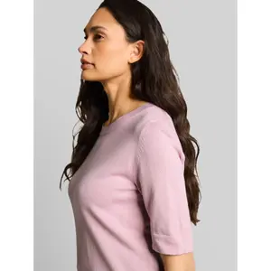 Women's Short Sleeve Cotton Top Tom Tailor image-4