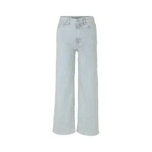 Striped Wide Leg Jeans for Women Tom Tailor Nelma image-0