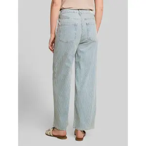 Striped Wide Leg Jeans for Women Tom Tailor Nelma image-2