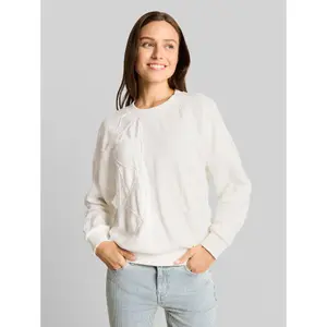 Loose Floral Print Sweatshirt Women Tom Tailor image-1