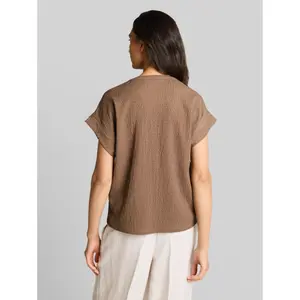 Women's T-shirt Tom Tailor Henley image-2