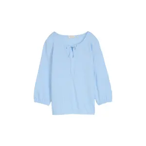 Striped Crossover Blouse for Women Tom Tailor image-0
