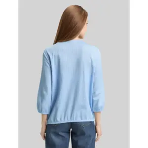 Striped Crossover Blouse for Women Tom Tailor image-2