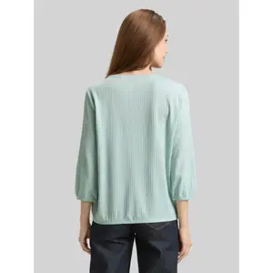 Striped Crossover Blouse for Women Tom Tailor image-2