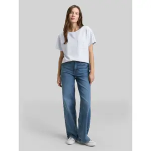 Women's loose-fitting T-shirt Tom Tailor Scuba image-3