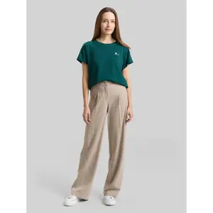 Woman's embroidered T-shirt Tom Tailor image-3