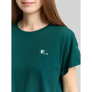 Woman's embroidered T-shirt Tom Tailor image-4