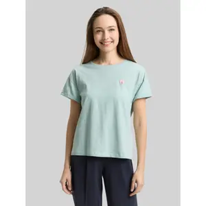 Woman's embroidered T-shirt Tom Tailor image-1