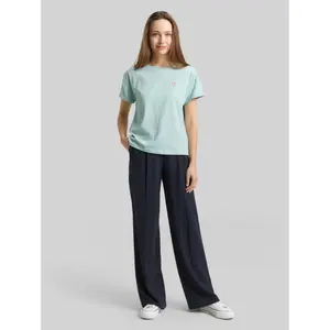 Woman's embroidered T-shirt Tom Tailor image-3